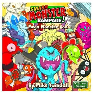 🆕️Smash Monster Rampage! Mega Monster Box Board Game ages 8+ for 1-5 players